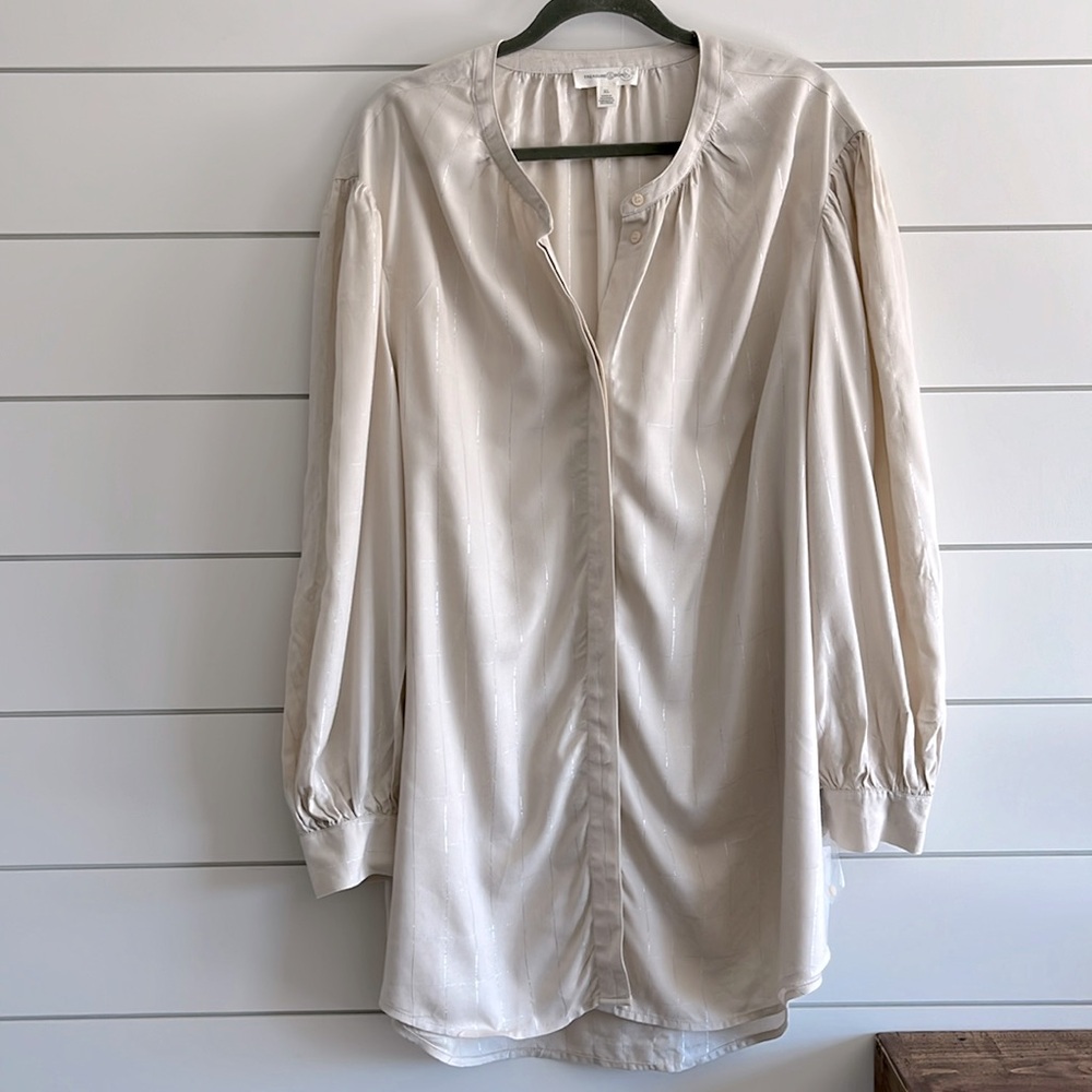 Treasure & Bond Tunic Button Down Dress NEW